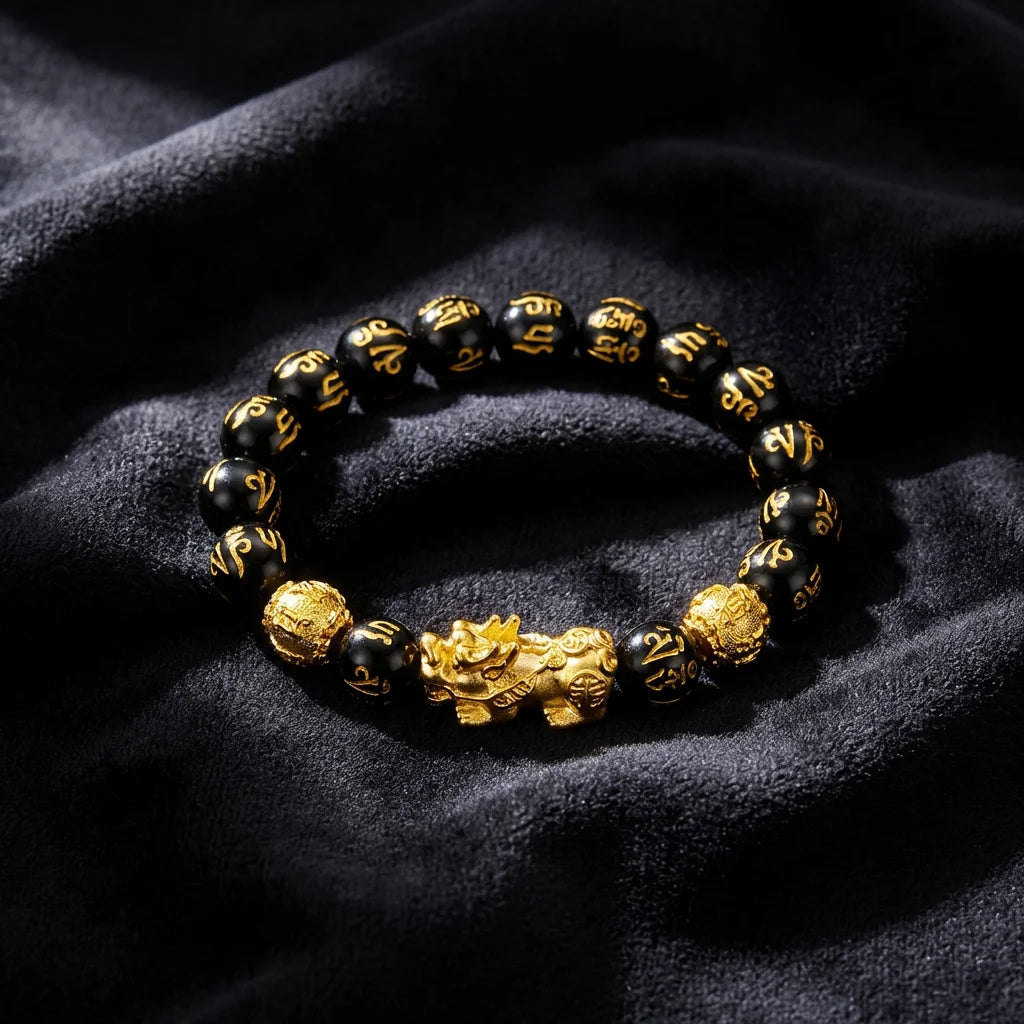Sovereign of Flow Pixiu Bracelet (Lifestyle Shot)